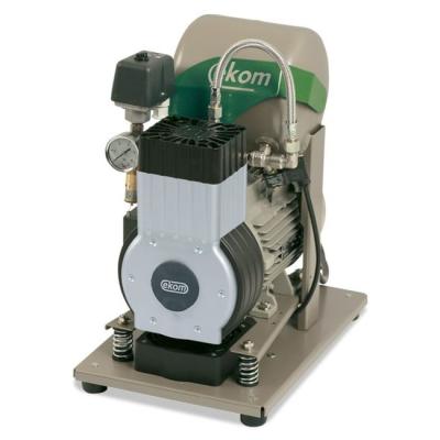 EKOM DK50 B (BS) - безмасляный компрессор для одной стоматологической установки с ресивером 4 л (50 л/мин) | EKOM (Словакия)