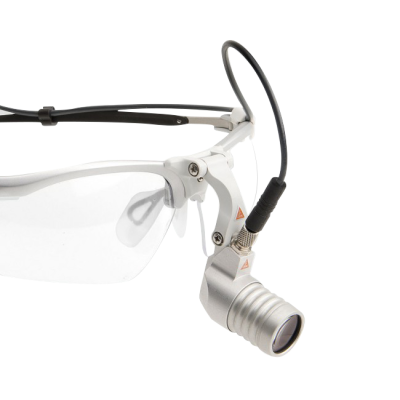 Heine LED MicroLight - налобный светодиодный осветитель с креплением на оправе | Heine (Германия)