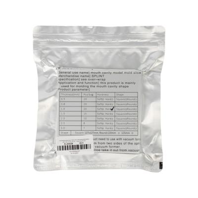 Термоформовочные пластины для вакуумформера жесткие, 1.0 мм, 20 шт. | Jinguang (Китай)