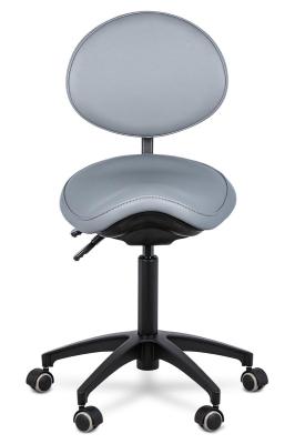 Стул-седло со спинкой Mercury Black