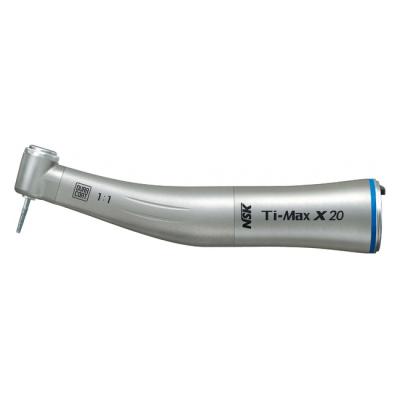 Ti-Max X20 - угловой наконечник без оптики, 1:1 | NSK Nakanishi (Япония)