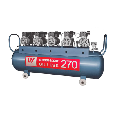 W-615 - безмасляный компрессор для 5-6 стоматологических установок с ресивером 270 л (650 л/мин) | WuerWei (Китай)