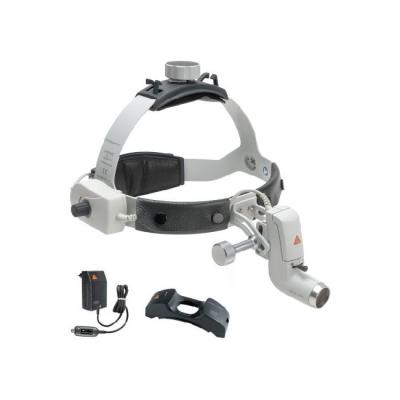 Heine ML4 LED UNPLUGGED - налобный светодиодный осветитель с аккумулятором на шлеме | Heine (Германия)