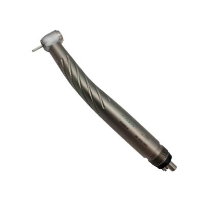 CX308-H-TP - турбинный наконечник с ортопедической головкой, трехточечный спрей, без света, под 4-х канальное соединение | COXO (Китай) CX308-H-TP - турбинный наконечник с ортопедической головкой, трехточечный спрей, без света, под 4-х канальное соединение | COXO (Китай)