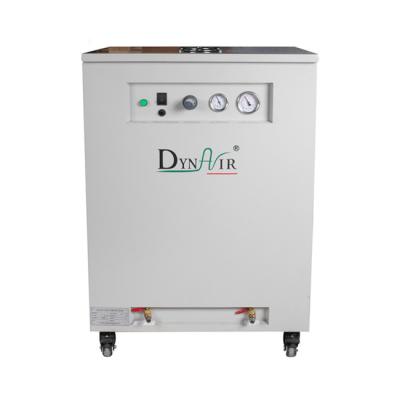 DA5001CS - безмасляный компрессор для одной стоматологической установки, без осушителя, с кожухом, с ресивером 22 л, 53 л/мин | Jiangsu Dynamic Medical Technology (Китай)