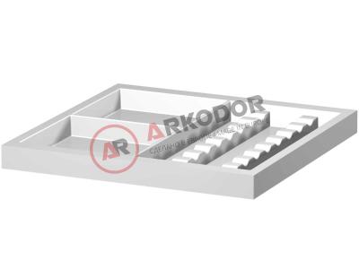 Лоток пластиковый белый для выдвижных ящиков AR-LOT3