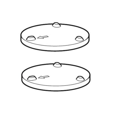 Монтажные пластины для 3PS (10 шт.) для всех артикуляторов PROTAR evo | KaVo (Германия)