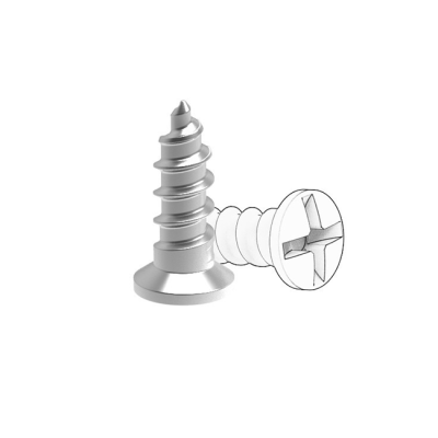 SW-14-04 - винт для фиксации пластин и костных блоков, крестообразный шлиц, длина 4 мм, 1 шт. | EndoCarbon (Россия)