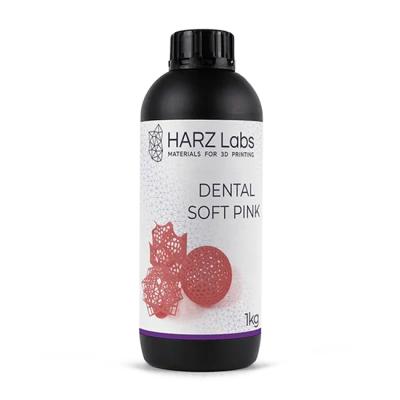 HARZ Labs Dental Soft Pink - фотополимерная смола для изготовления десневых масок, цвет розовый, 1 кг | HARZ Labs (Россия) HARZ Labs Dental Soft Pink - фотополимерная смола для изготовления десневых масок, цвет розовый, 1 кг | HARZ Labs (Россия)