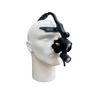 ITS-12 NEW - бестеневой налобный осветитель в комплекте с бинокулярами с увеличением 3.0x, 100000 люкс | ITS (Россия)