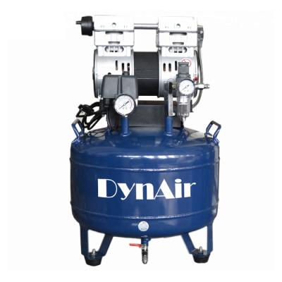 DA7001D - безмасляный компрессор для одной стоматологической установки, с осушителем, с ресивером 30 л, 78 л/мин | Jiangsu Dynamic Medical Technology (Китай)