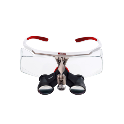 Air-X Galilean - бинокулярные лупы системы Flip-up, рабочее расстояние 300-500 мм, увеличение 2.5x | Univet (Италия)