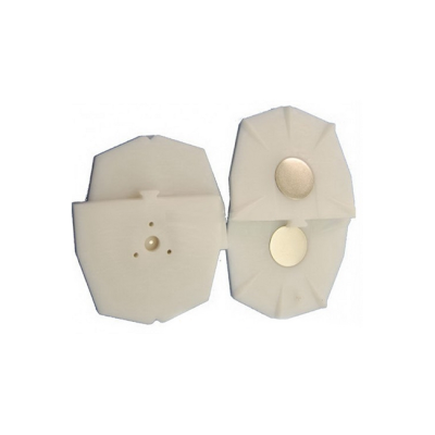 Пластина установочная магнитная для сверлильного станка, малая, белая | Jintai (Китай)