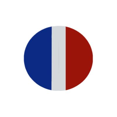 Erkoflex multicoloured - термоформовочные пластины, трехцветные, круглые, диаметр 120 мм, 1 шт. | Erkodent (Германия)