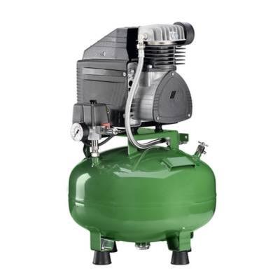 KD 124 B - безмасляный компрессор для одной стоматологической установки, без осушителя, с кожухом, с ресивером 24 л (60 л/мин) | Diplomat Dental (Словакия)