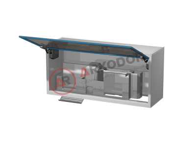 Металлическая навесная тумба AR-54AG