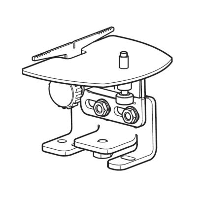 Вспомогательное устройство для монтажа модели верхней челюсти (OK) при полносъемном пртезировании с болтом для всех артикуляторов PROTAR evo | KaVo (Германия)