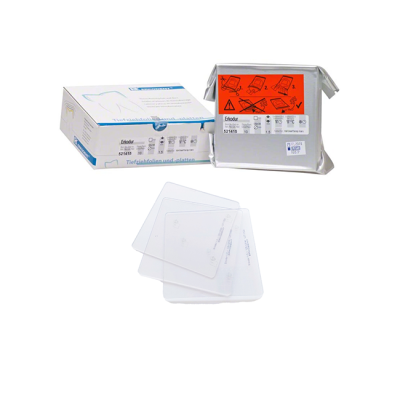 Erkodur - термоформовочные пластины, прозрачные, квадратные, 125×125 мм, 10 шт. | Erkodent (Германия)