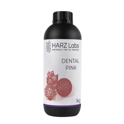 HARZ Labs Dental Pink - фотополимерная смола для демонстрационных стоматологических моделей десны, цвет розовый, 1 кг | HARZ Labs (Россия) HARZ Labs Dental Pink - фотополимерная смола для демонстрационных стоматологических моделей десны, цвет розовый, 1 кг | HARZ Labs (Россия)