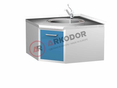 Металлическая настенная тумба AR-T04У