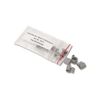 Набор зажимов для крепления ирригационных трубок к кабелю питания (10 шт.) | Nouvag (Швейцария)