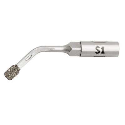 S1 - насадка для аппарата Piezomed, с алмазным покрытием для формирования костного окна при латеральном синус-лифтинге | W&H DentalWerk (Австрия)