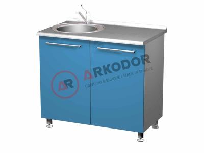 Металлическая тумба (мойка) AR-27 LUX