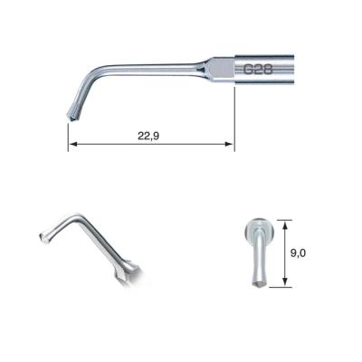 G28 - насадка к скейлерам Varios для уплотнения амальгамы (для NSK/Satelec) | NSK Nakanishi (Япония)