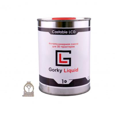 Gorky Liquid Dental Castable LCD - фотополимерная смола для прямой отливки зубных имплантов, цвет полупрозрачный, 1 кг | Gorky Liquid (Россия) Gorky Liquid Dental Castable LCD - фотополимерная смола для прямой отливки зубных имплантов, цвет полупрозрачный, 1 кг | Gorky Liquid (Россия)