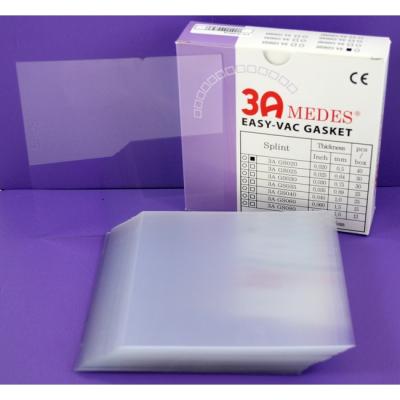 EV Gasket Splint 020 - пластины для изготовления ортодонтических шин, квадратные, (127x127x0,5 мм), 40 шт. | 3A MEDES (Ю. Корея)