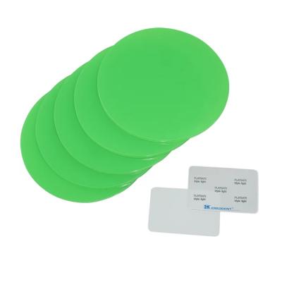 Playsafe triple - одноцветные термоформовочные пластины, толщина 5.5 мм, круглые, диаметр 120 мм, 5 шт. | Erkodent (Германия)