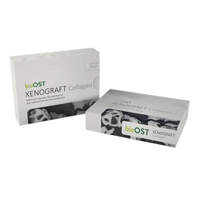 BioOST XENOGRAFT Collagen - губчатые костные гранулы с коллагеном, размер 0.25-1.0 мм, объем 0.5 сс | Cardioplant (Россия)