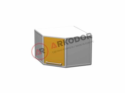 Тумба навесная угловая AR-P51Y (пластик)