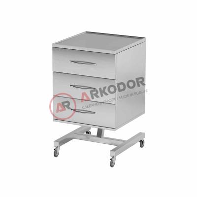 Столик AT-B33.3 (Нержавеющая сталь)