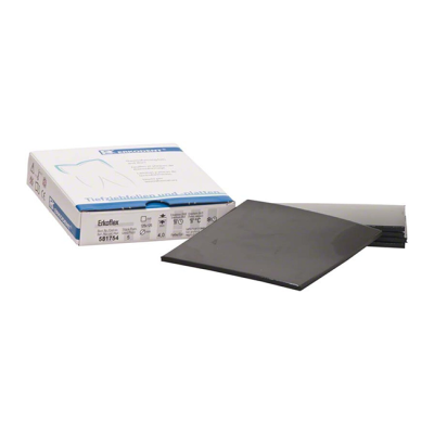 Erkoflex color - термоформовочные пластины, цвет глубокий черный, квадратные, 125×125 мм, 5 шт. | Erkodent (Германия)