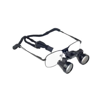 iZoom Flip-up Loupes Metal Frame - стоматологические бинокулярные лупы системы Flip-up на металлической оправе, увеличение 2.5х | DentLight (США)