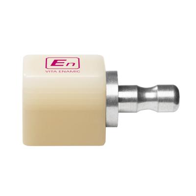 VITA ENAMIC multiColor - блок-заготовка из гибридной керамики для CAD/CAM, с естественным градиентом цвета, 12x14x18 мм, 5 шт. | VITA (Германия)