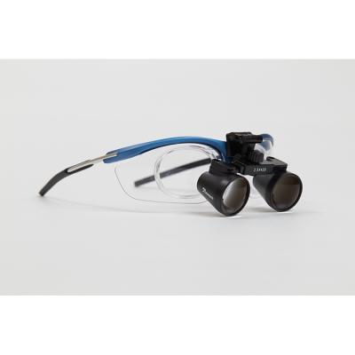 GL4 Sport 2.5 - бинокулярные лупы системы Flip-up на спортивной оправе, увеличение 2.5x | Amtech (Китай)