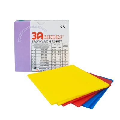 EV Gasket Mouthguard 160 - цветные пластины для изготовления защитных капп, квадратные (127x127x4,0 мм), 6 шт. | 3A MEDES (Ю. Корея)