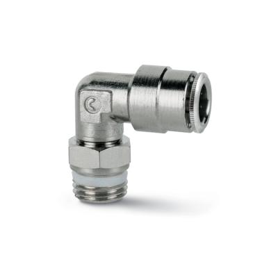 ФИТИНГ 6.0 ЦАНГА УГЛОВОЙ - угловой фитинг с цангой под трубку диаметром 6 мм для пескоструйных аппаратов АСОЗ | Аверон (Россия)