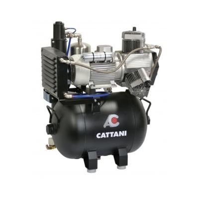Cattani 45-238 - безмасляный компрессор для 3-х стоматологических установок, c осушителем, без кожуха, с ресивером 45 л, 238 л/мин | Cattani (Италия) Cattani 45-238 - безмасляный компрессор для 3-х стоматологических установок, c осушителем, без кожуха, с ресивером 45 л, 238 л/мин | Cattani (Италия)