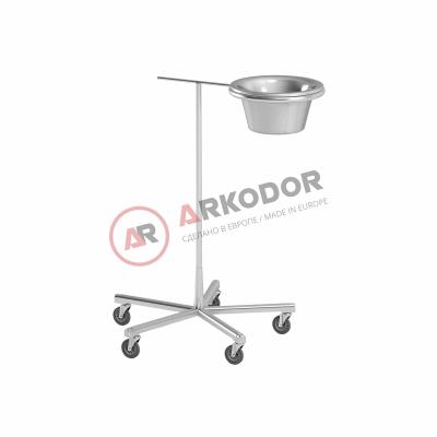 Подставка с одним тазом AT-B04/AT-B04v (Нержавеющая сталь)