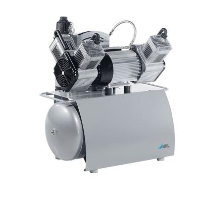 Trio - трехцилиндровый безмасляный компрессор, c мембранным осушителем, с ресивером 50 л, 160 л/мин | Dürr Dental (Германия)