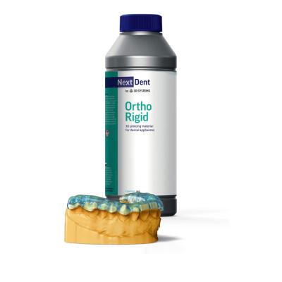 NextDent Ortho Rigid - фотополимер для печати капп, голубой, 1 кг | NextDent (Нидерланды)